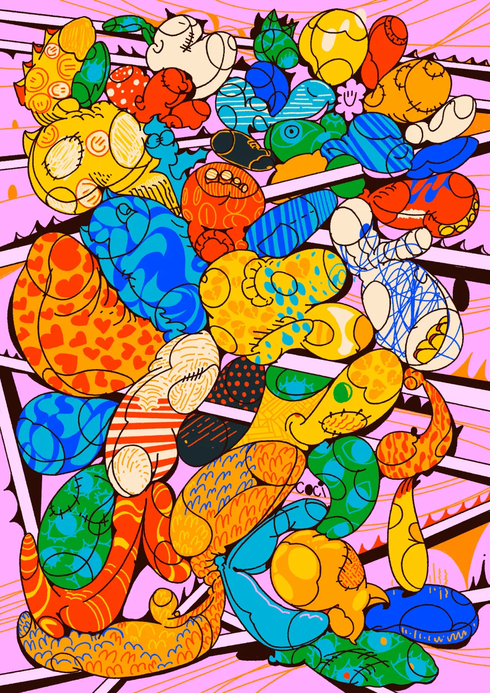NFT artwork: Lost Socks